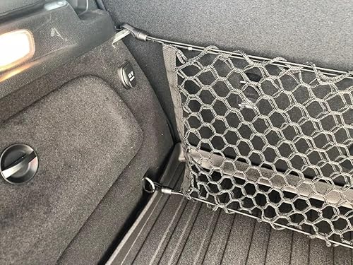 Miniatura 4 de Red de carga organizadora de maletero trasero para Mercedes-Benz Clase GLA 2014-2025  Red de carga estilo sobre para SUV  Organizador de maletero