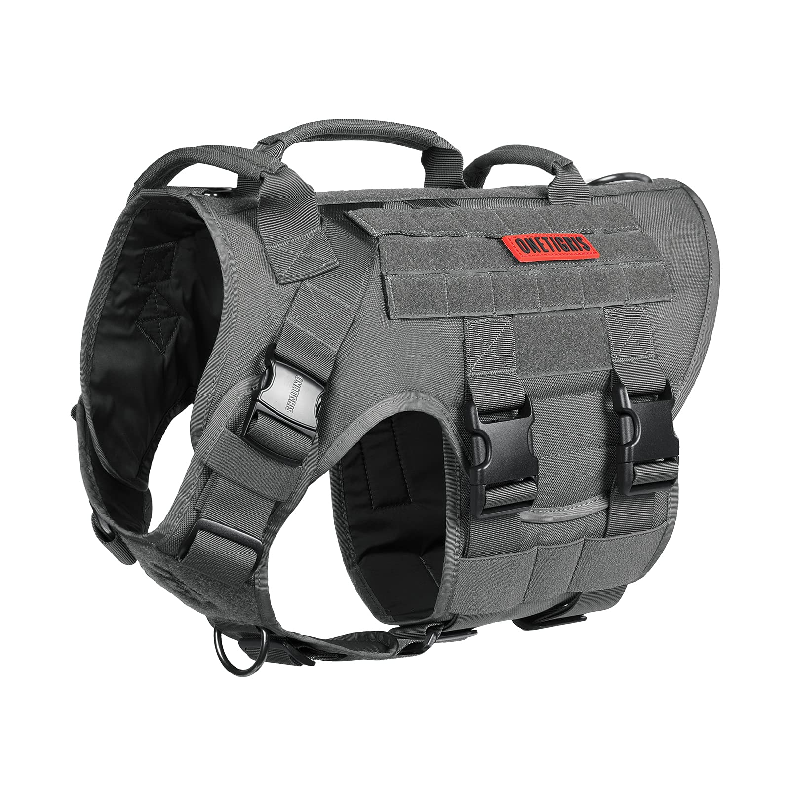 Curated visual reference: Picture Idea: Snapklik Com Onetigris Large Tactical Dog Harness No Pulling