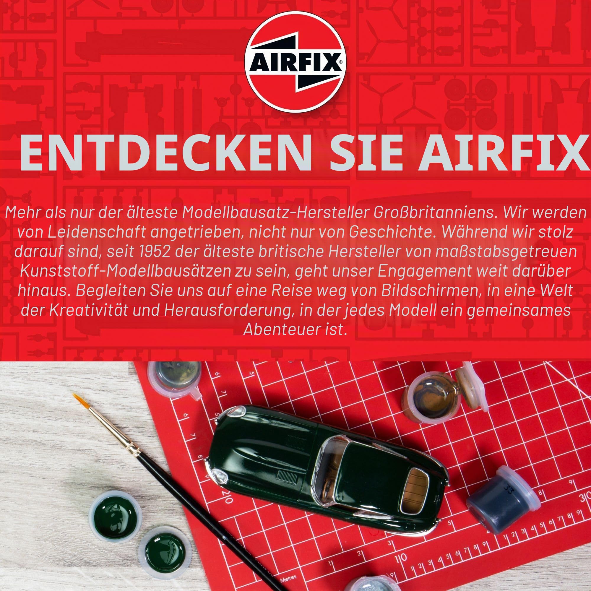 Airfix 997001-1/24 Supermarine Spitfire Mk.IXC Flying Dray - Maßstab 1:24