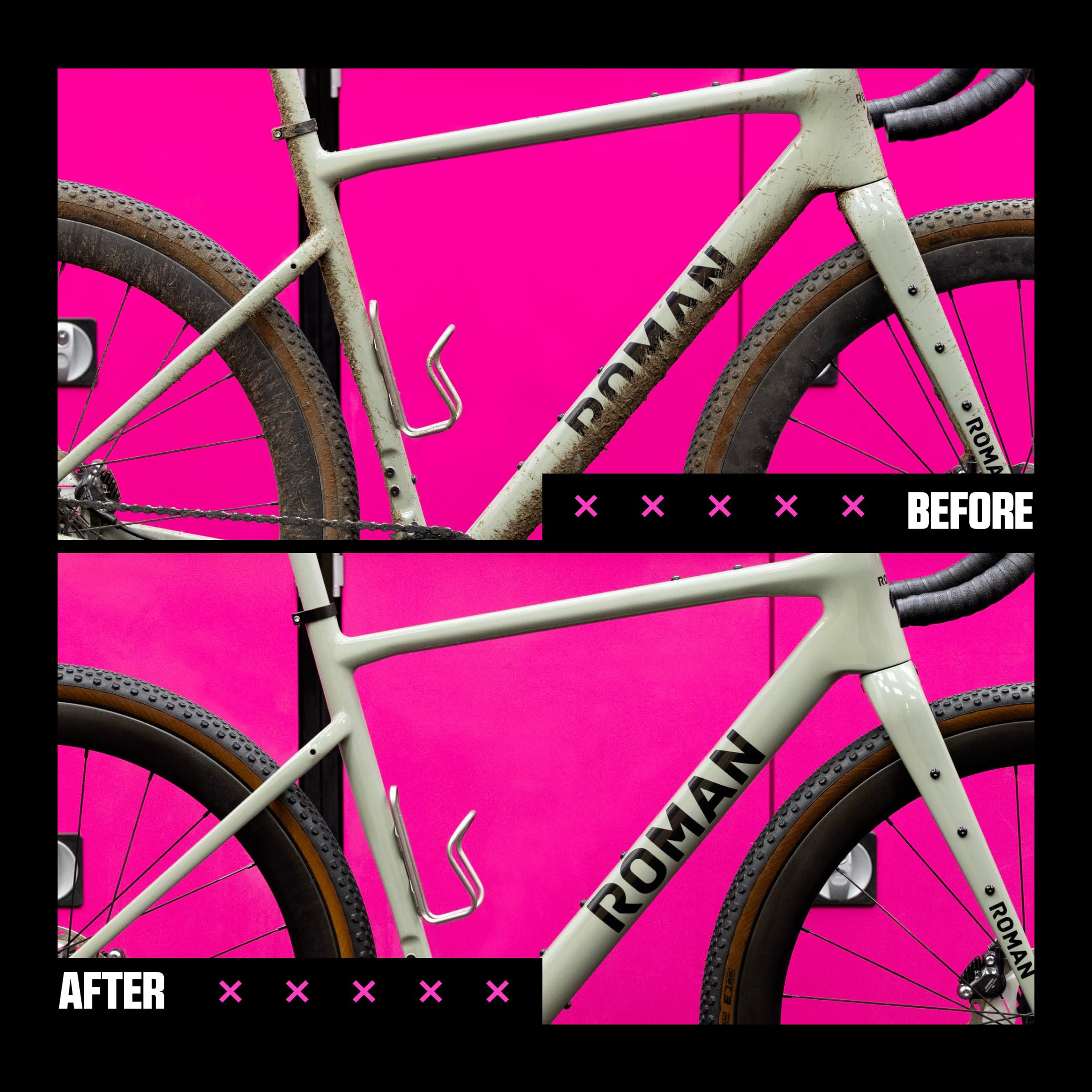 Muc-Off Bike Care Duo Kit - Kit Pulizia Bici per Pulire e Proteggere la tua Bici - Include 1 Litro di Detergente Bici e 500 ml di Spray Protettore Bici Post-Lavaggio