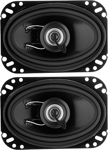 Planet Audio TRQ462 - Altavoces de coche de 4 x 6 pulgadas, 200 vatios de potencia por par, 100 vatios cada uno, rango completo, 2 vías, se venden