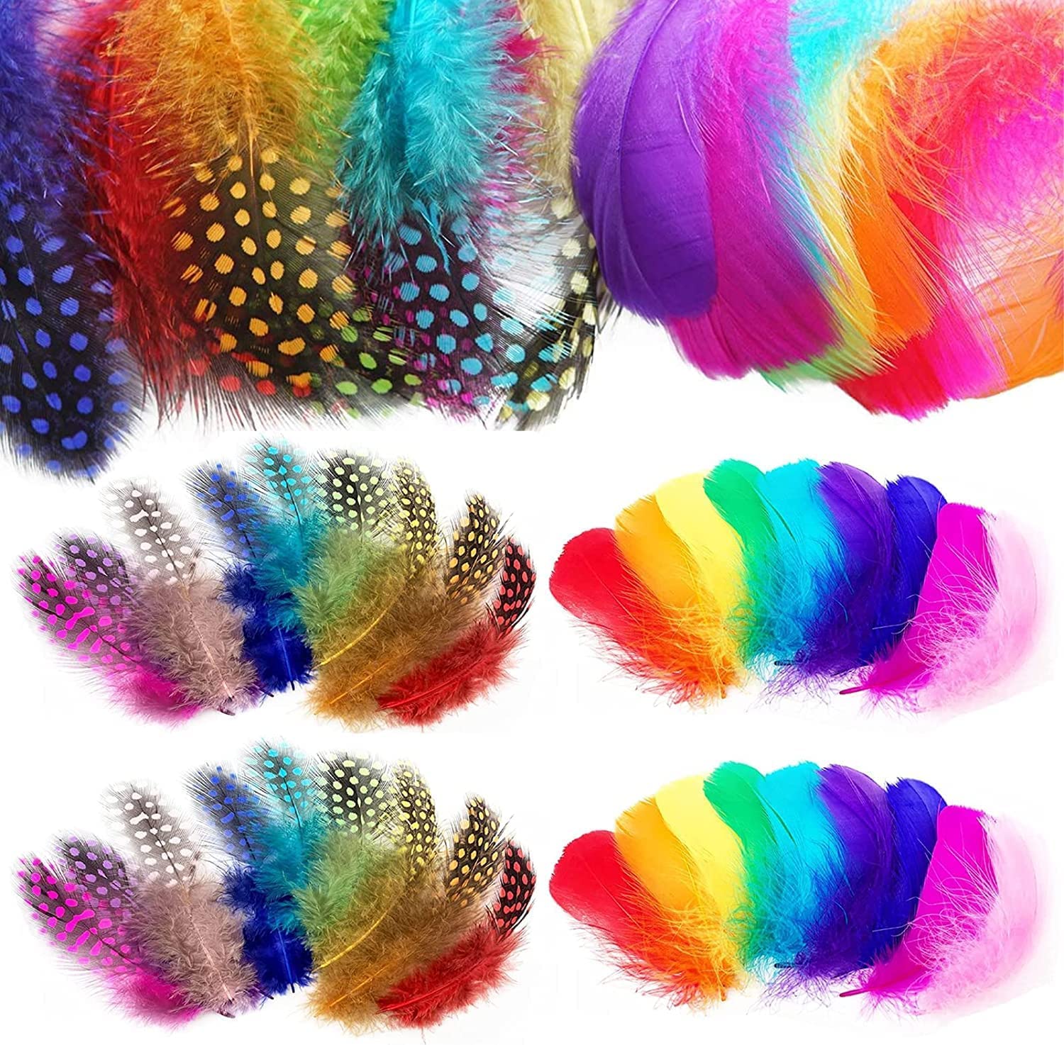 あ〜きゃん♬様　高品質　ドリームアメジスト　BIG 羽根　フェザー Amazon | 天然 羽根 ガチョウ ホロホロ鳥 羽 フェザー 鳥の羽根