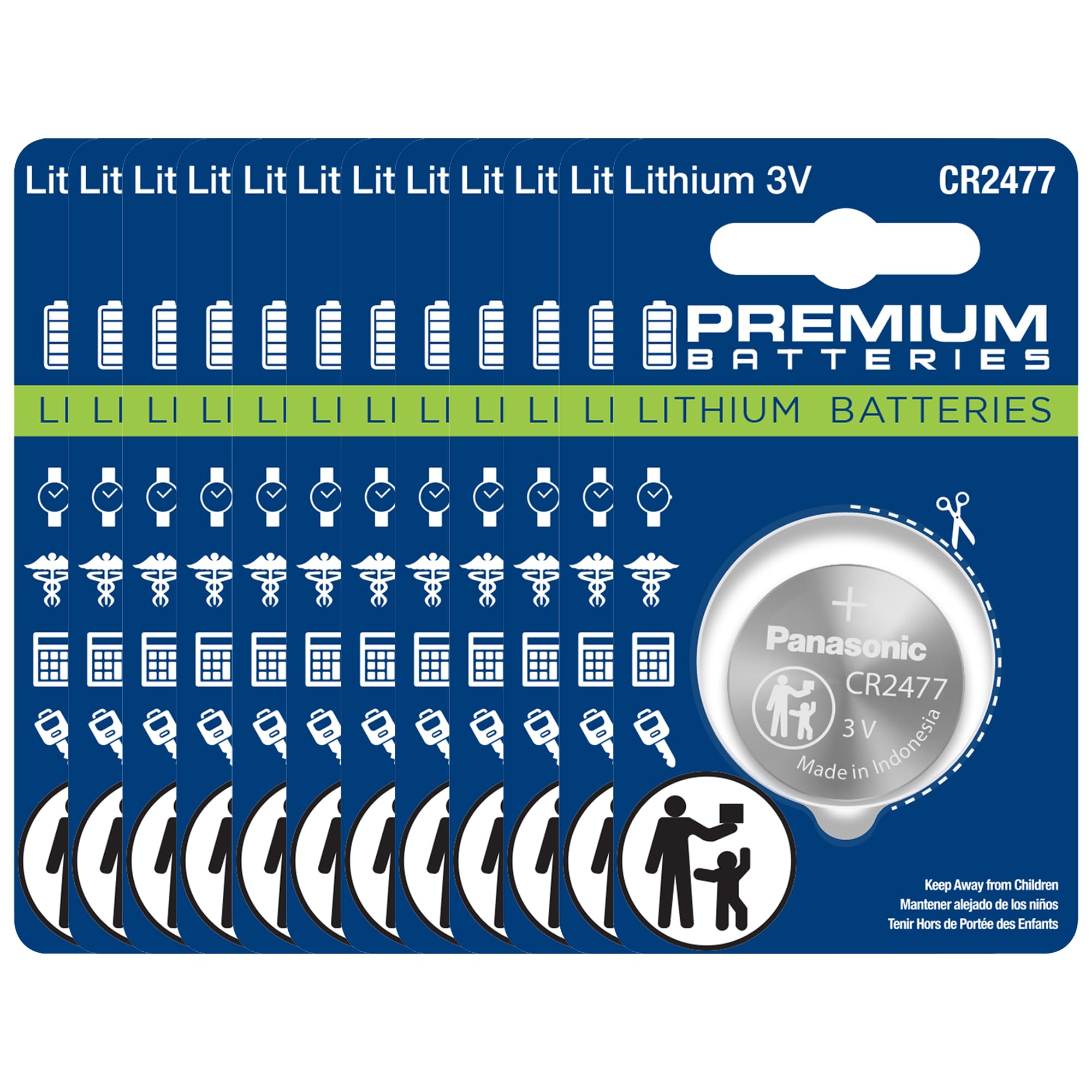 Amazon.com: Panasonic 1 Box (10 Individual Packaging Batteries