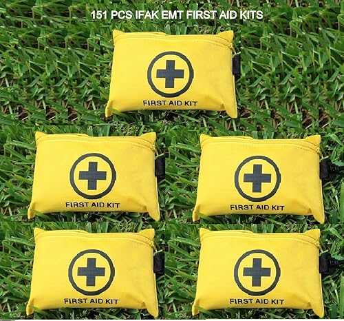 Miniatura 2 de Galaxylense 128 kits de primeros auxilios pequeños para supervivencia, emergencia, trauma, militar, táctico, escuela médica, oficina, hogar, caza,