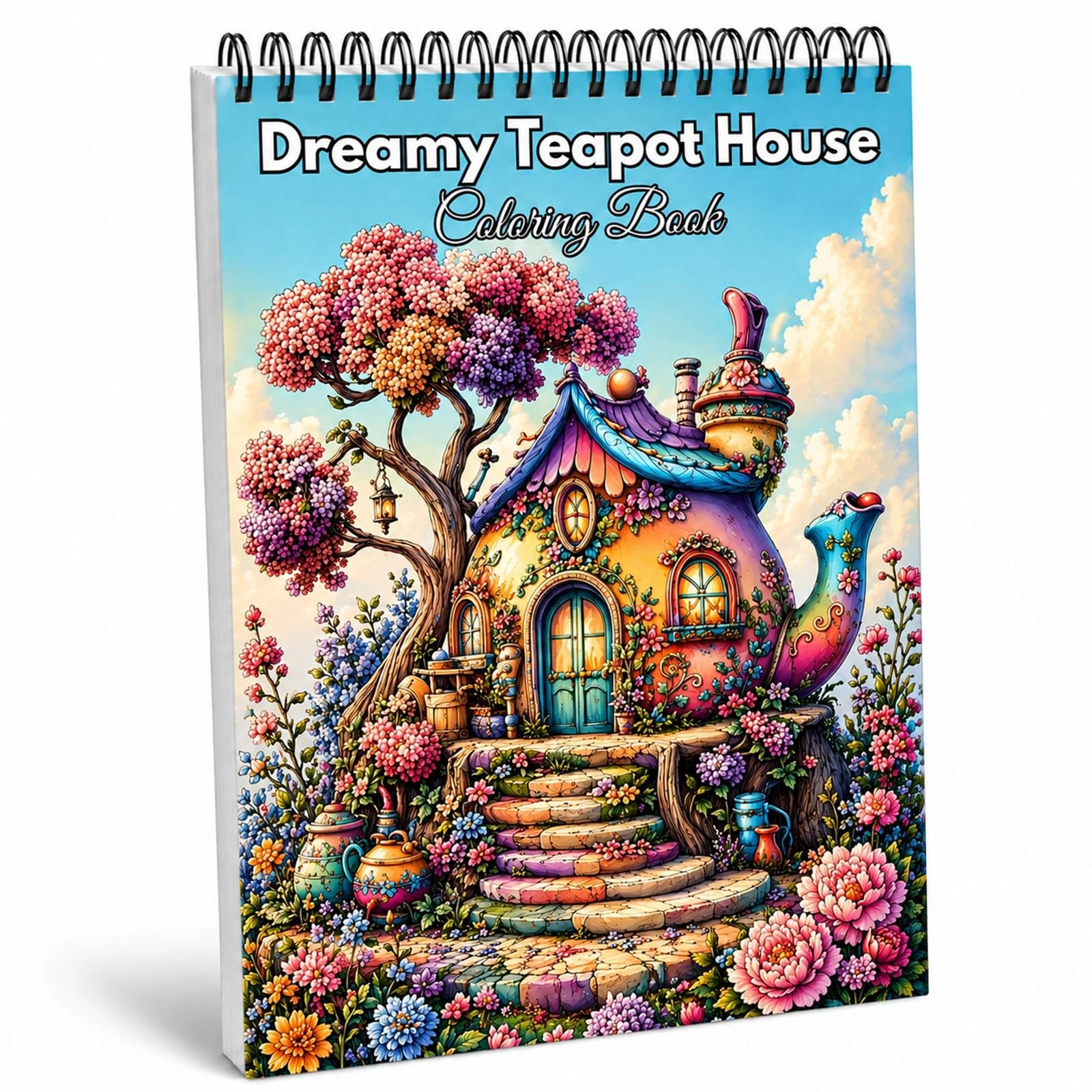 Colouring Book Dreamy House 46 Page Colouring Book for Adults and Teens Relaxation and Stress Relief Book for Women Mindfulness Dreamy Cottage Garden Patterns Classic Collection