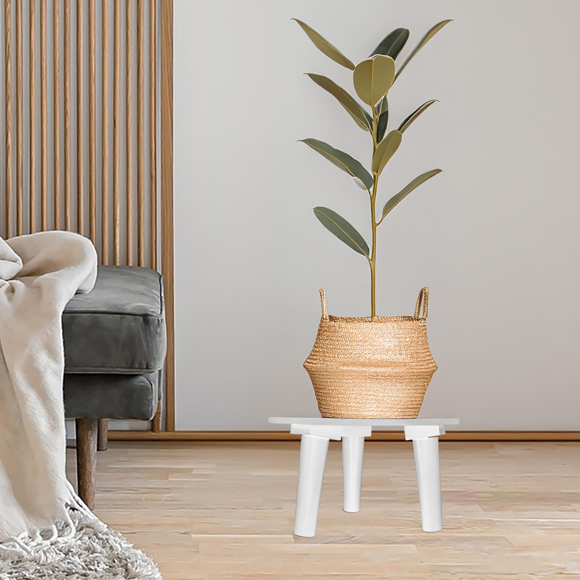 Petit Tabouret Table De Chevet Vintage Spetebo Table D'Appoint En Acajou Avec Tiroir - 67 X 25 Cm - Gris Shabby - Vintage - Tabouret à Fleurs - Décoration De Téléphone Shabby Vintage Tabouret En Bois