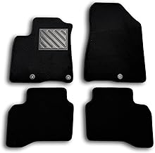 Car Mats for Kia Niro 2017 to 2021 (also Hybrid) Carpet Anthracite Tailored Non-Slip Reinforced Rubber Heel Pad