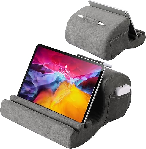 CreaDream Soporte de almohada para tableta, almohadilla para iPad, soporte para tableta para cama, regazo y escritorio con 3 ángulos de visión, disponible en Yaxa Colombia