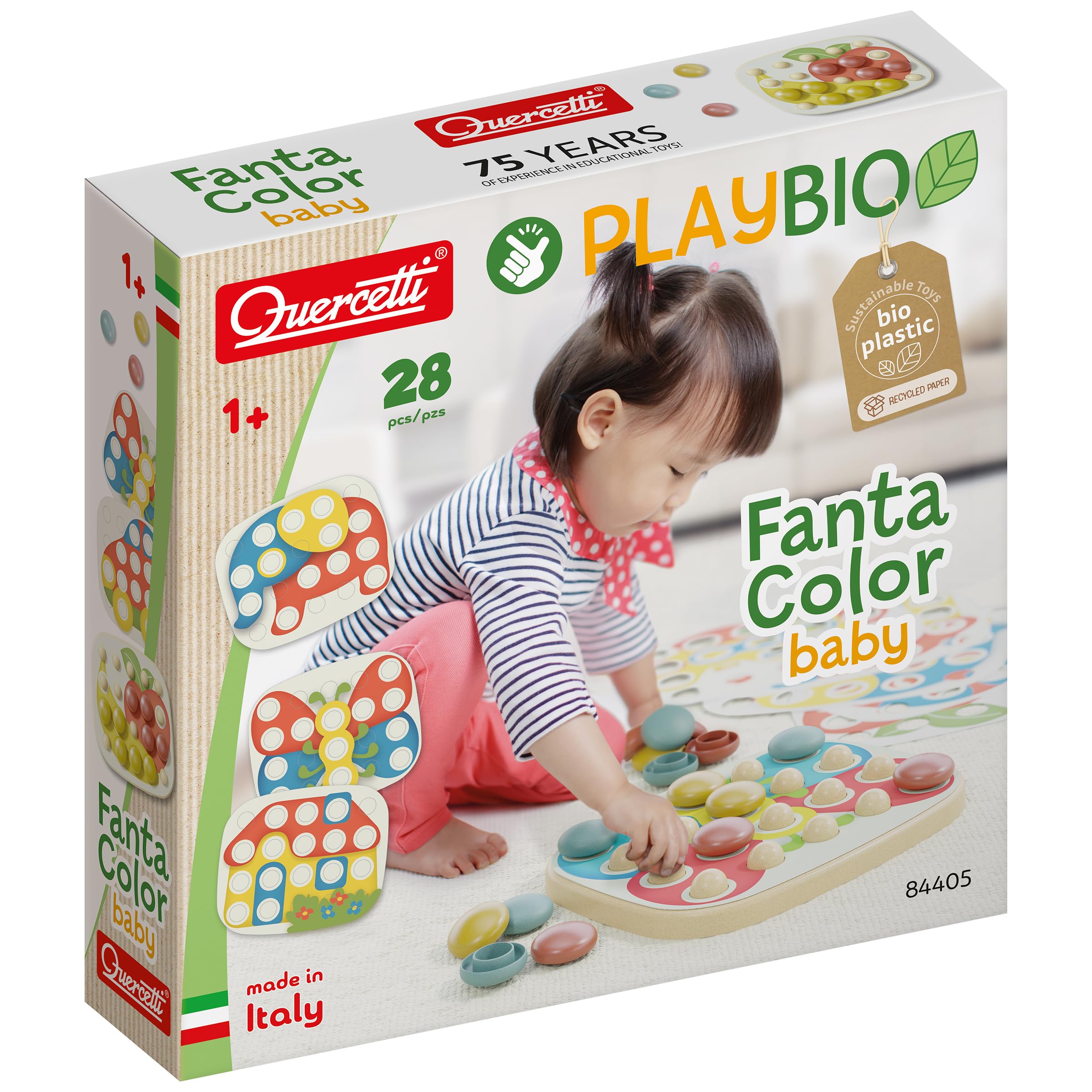 Quercetti - 84405 FantaColor Baby Play Bio