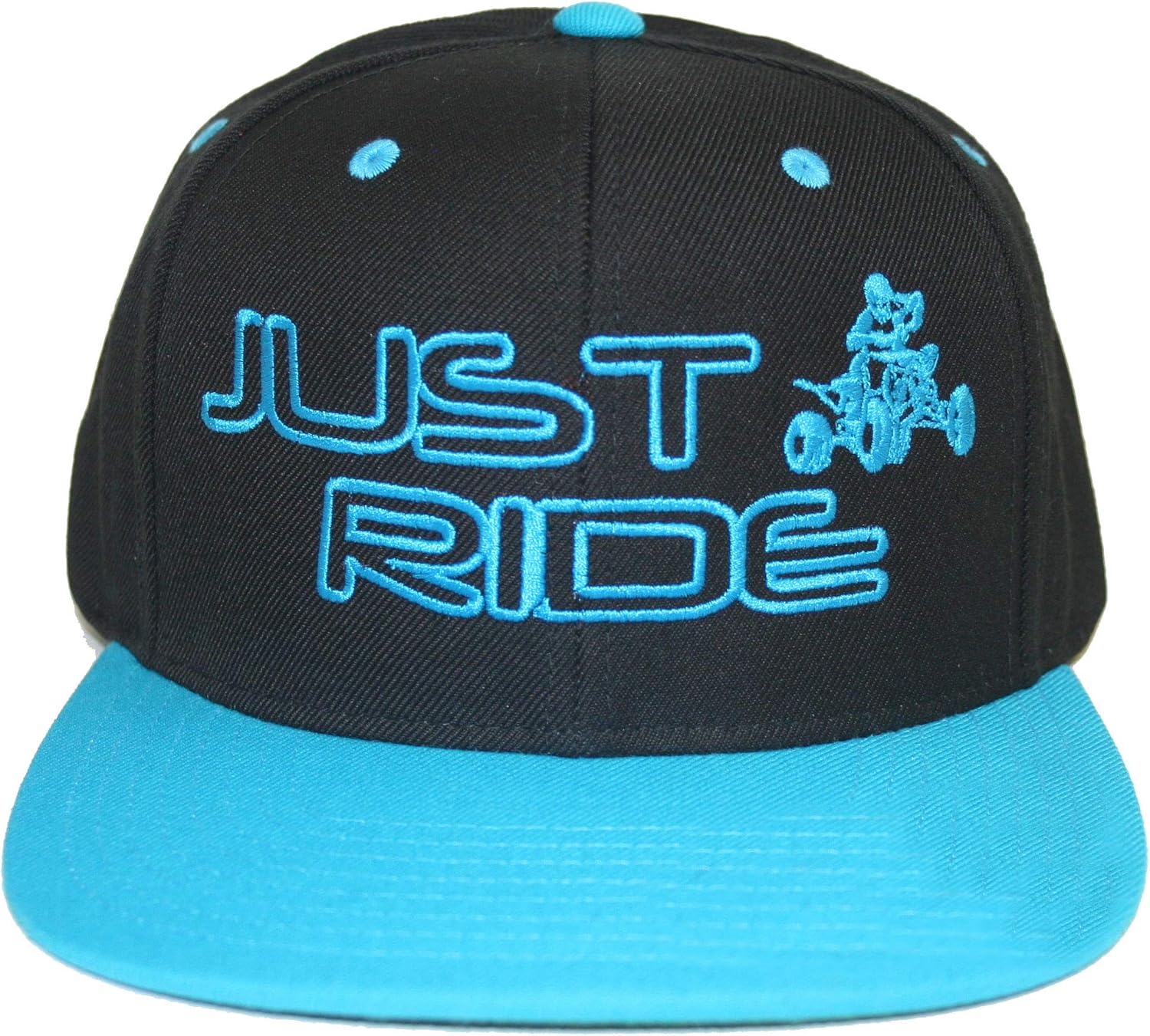 JUST RIDE ATV Quad Hat Flat Bill Snapback