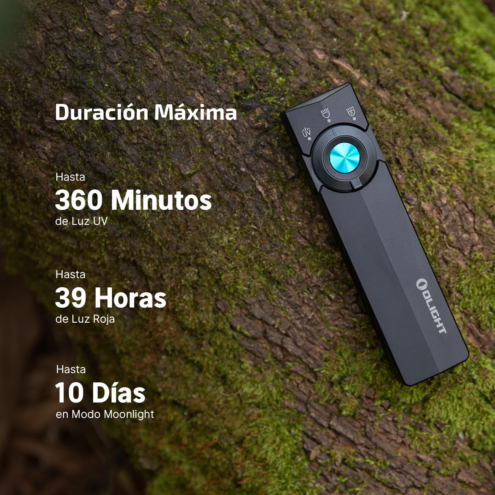 OLIGHT ArkPro Lite Pequeña linterna, con luz roja para señal SOS | 1200 lúmenes, alcance de 93 m, ideal para acampadas y actividades al aire libre, con luz roja para proteger la vista