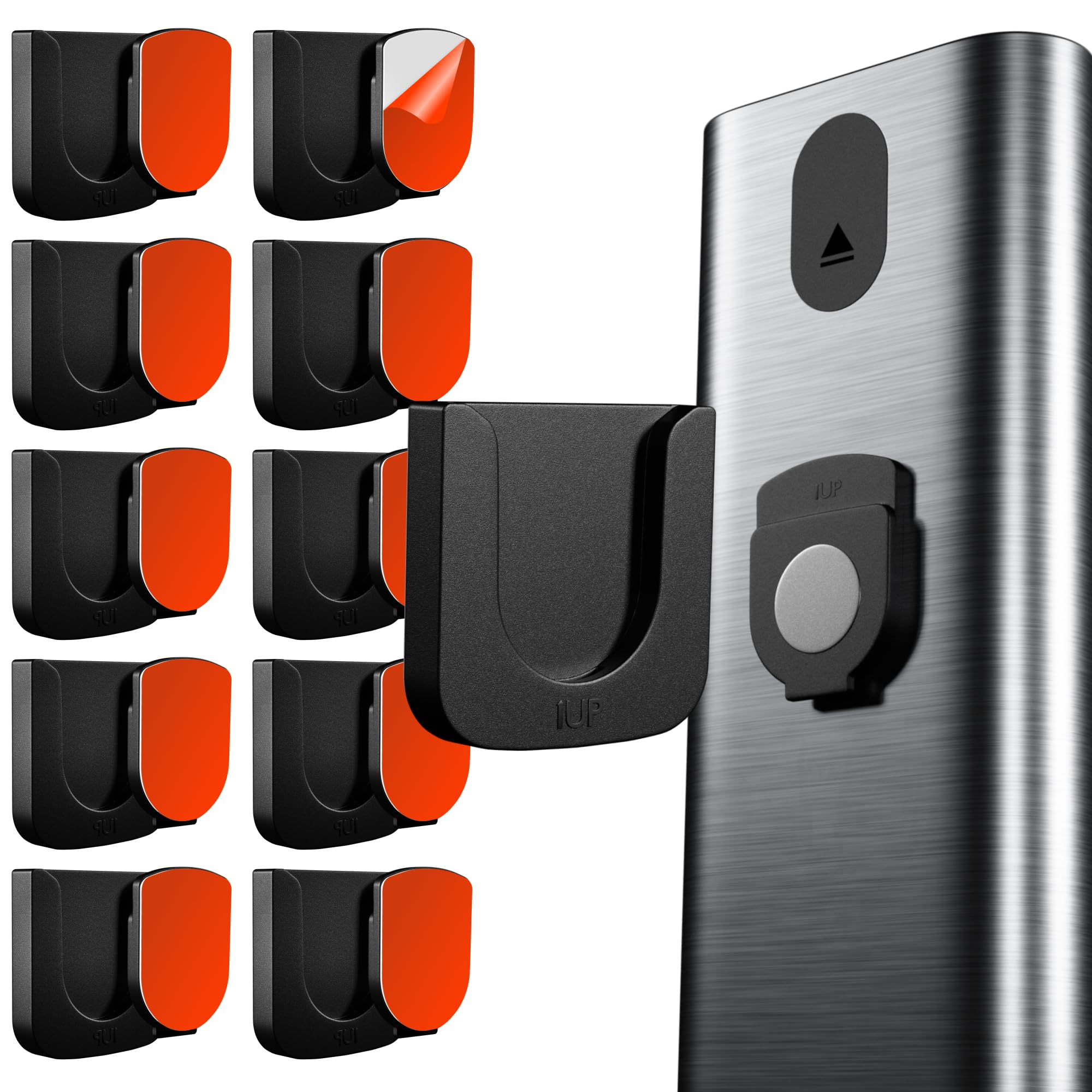 X-bet MAGNET Magnetic Remote Control Holder 10 pcs Black