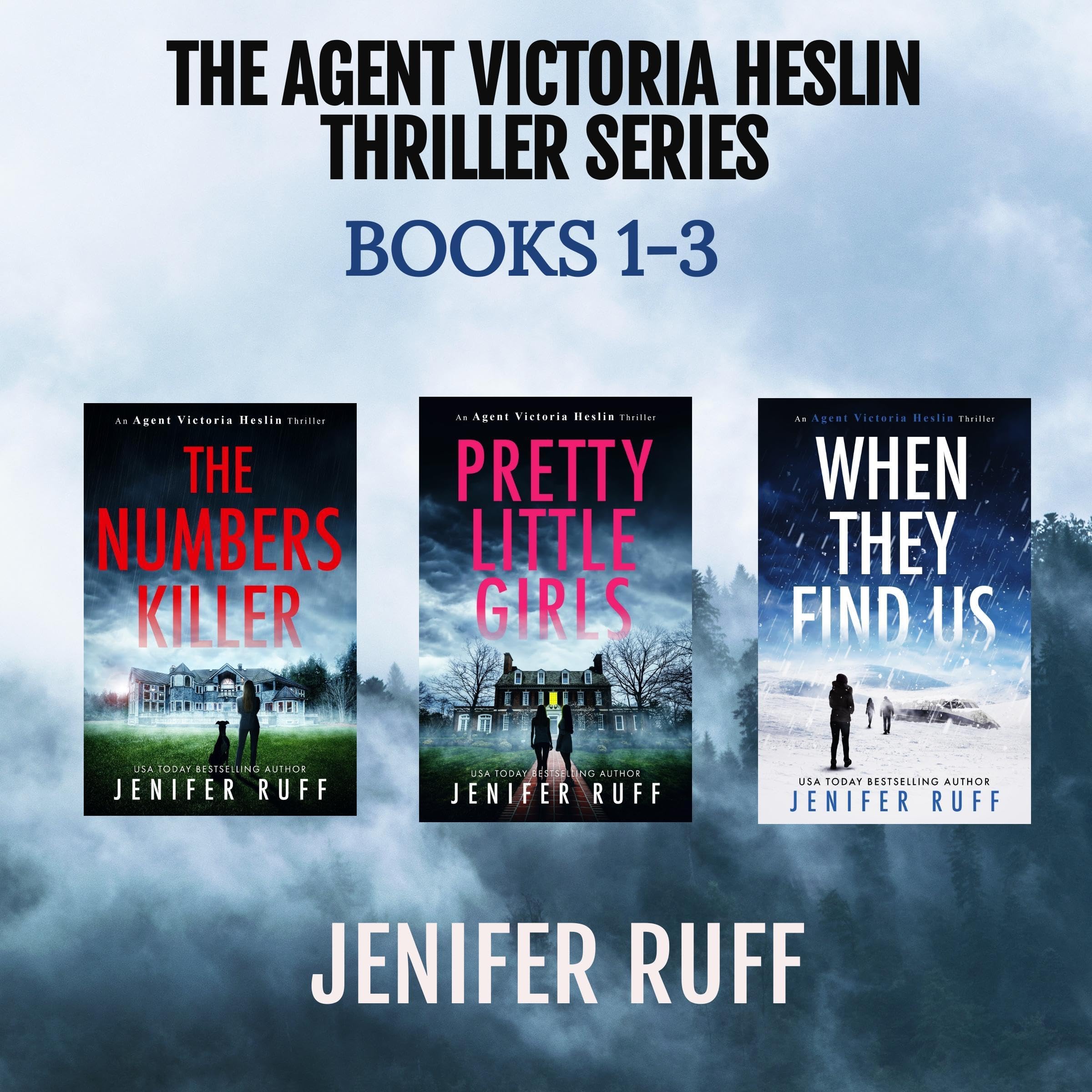 Agent Victoria Heslin Thriller Series, Books 1-3