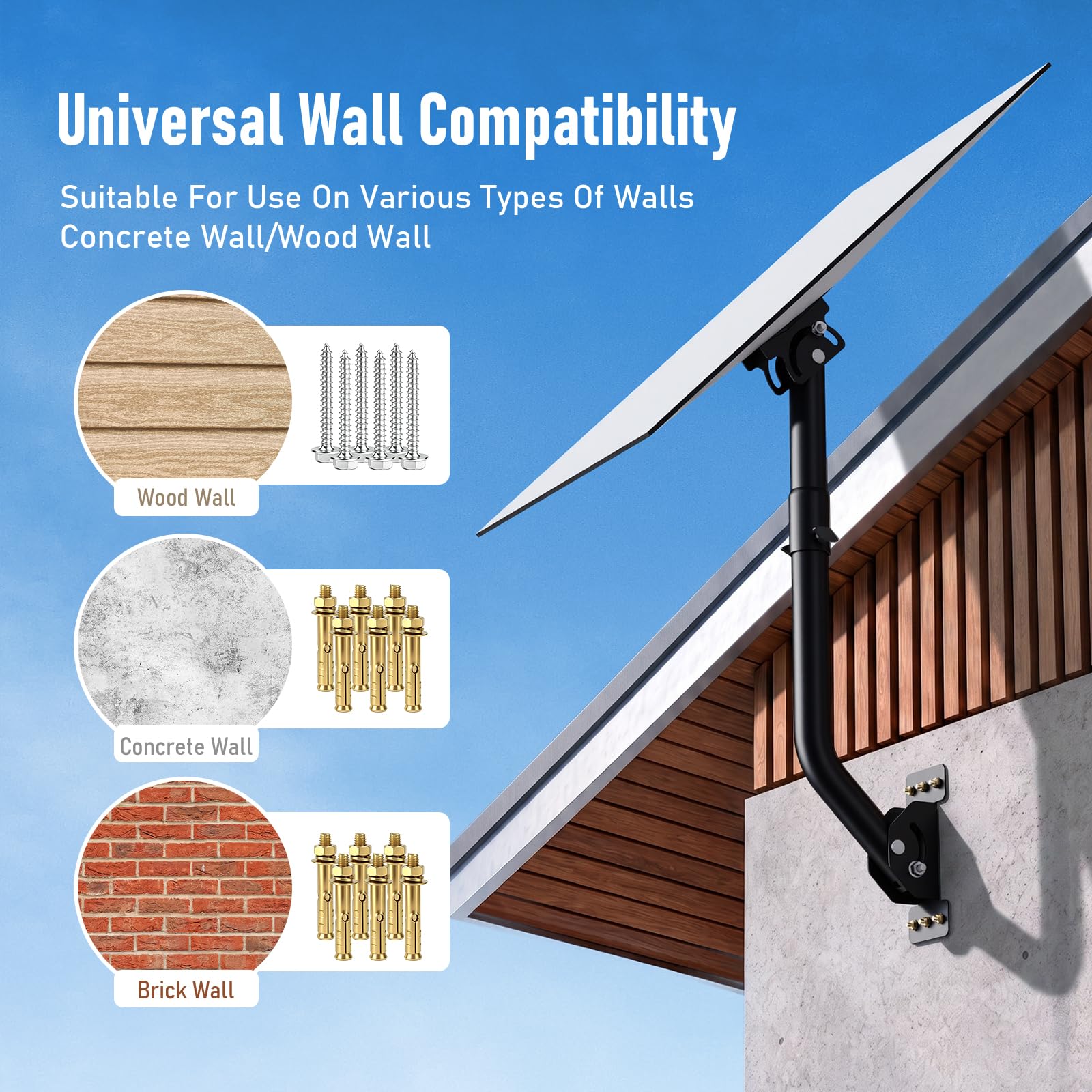 Adjustable Starlink Mount Compatible with Standard 4/4X/Gen 3/V3 - Image 4