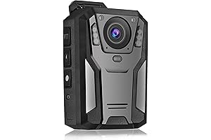 1440P QHD Police Body Camera with Night Vision and Audio Recording