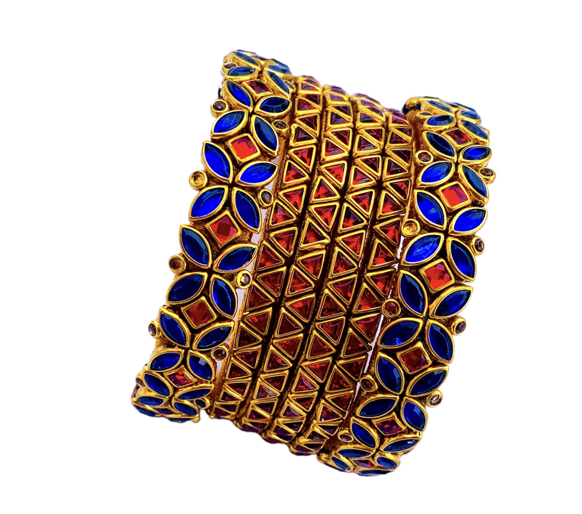 Silk Thread Kundan Bangles for Women (2.4) (B0C3QP9777) Amazon Price History, Amazon Price Tracker
