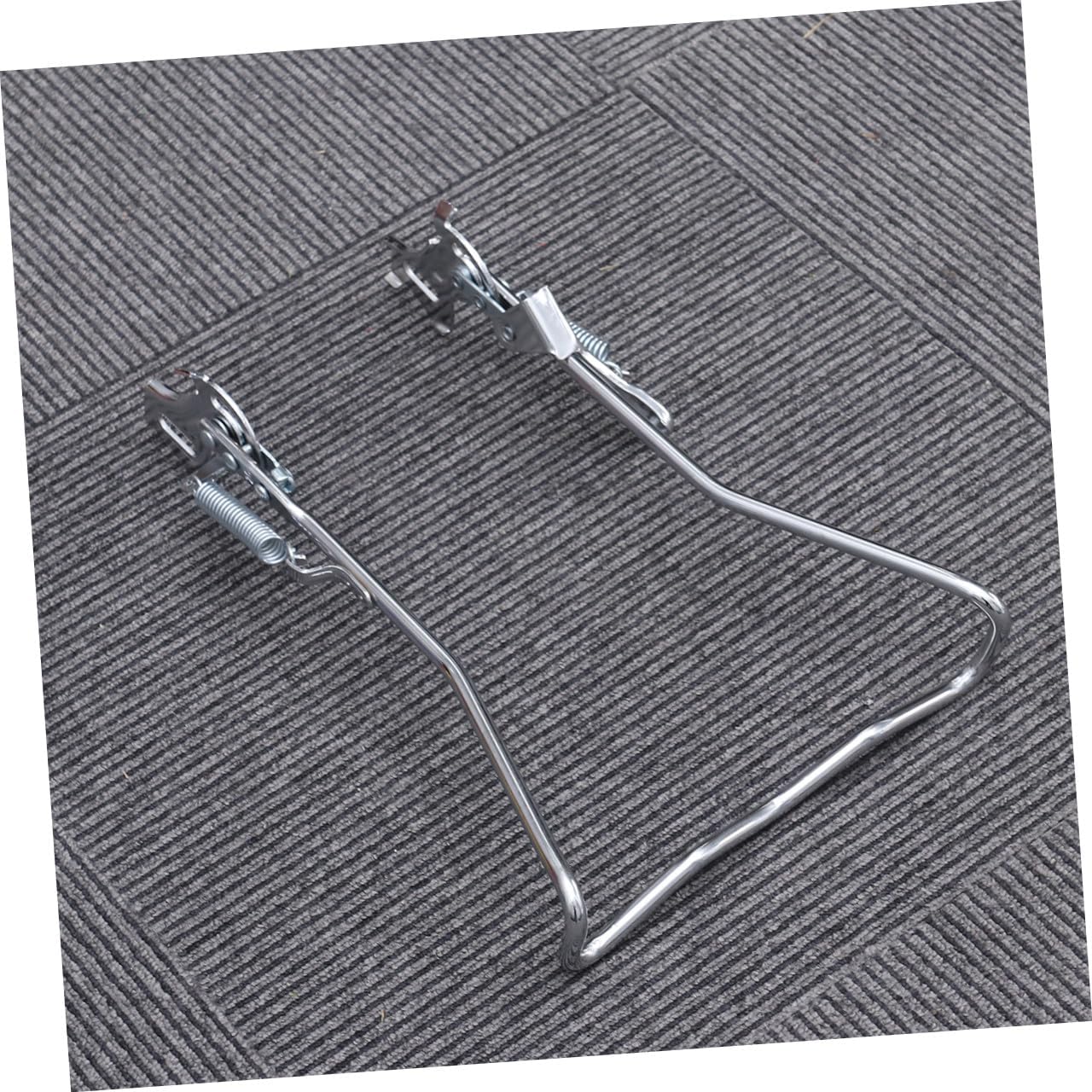 Toyvian Double Leg Kickstand Stand Bike Parking Rack for Easy Installation for Repairs Maintenance and Storage