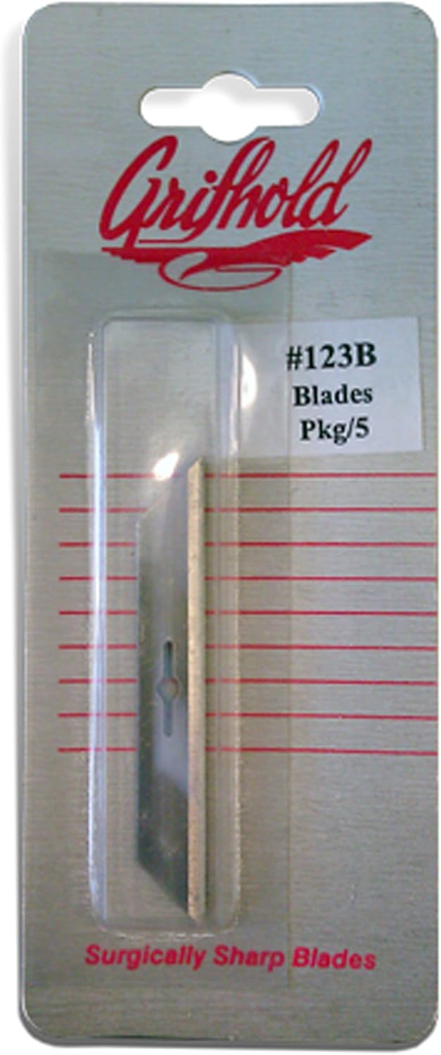 Grifhold 5pk Stencil Knife Blades 123B Arts, Crafts