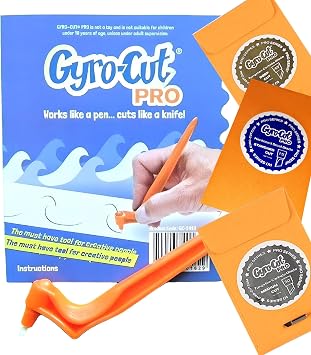 Genuine Gyro-Cut PRO Tool Kit Including 3 Blades - Standard, Medium and Deep Cut Blades