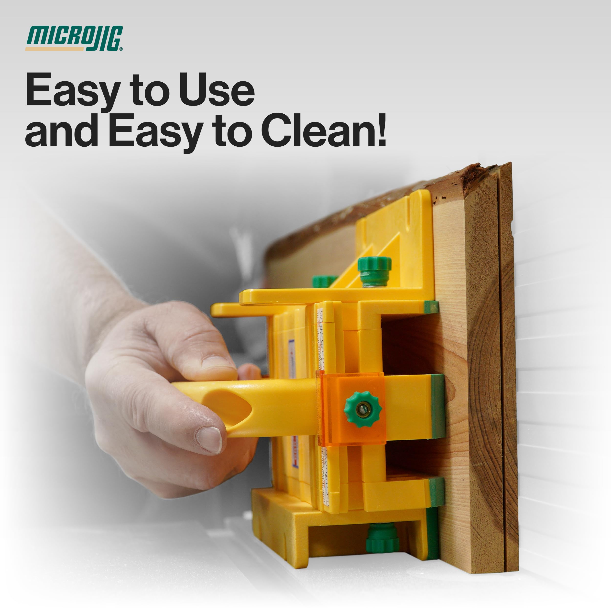 MICROJIG GRR-Ripper GRAK-404 - Kit de actualización para bloque de empuje Gr-100, amarillo