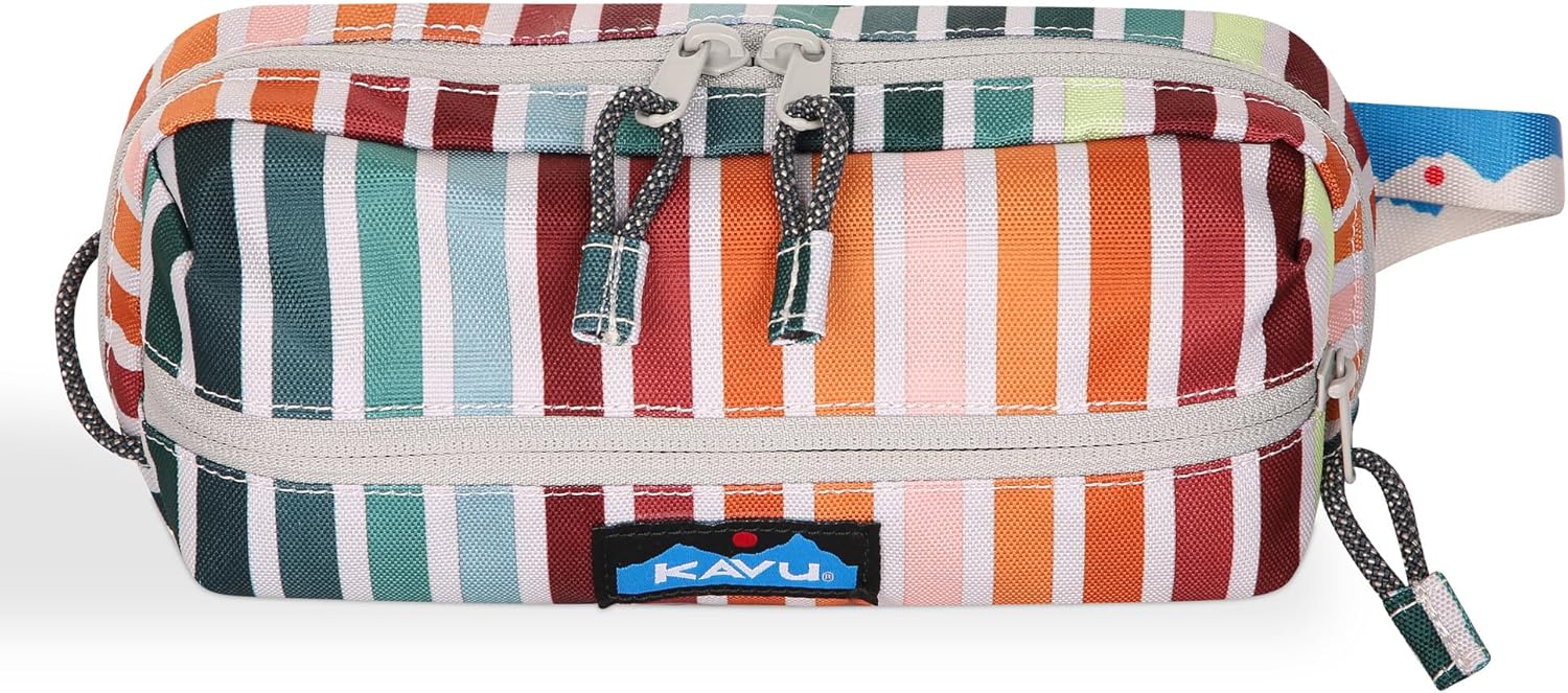 KAVU Surfside Stash Small Accessory Pouch, Winter Bliss