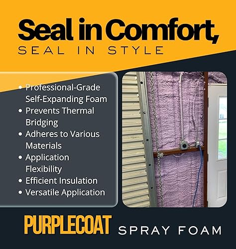 Miniatura 5 de Vega Bond Paquete de 6 espumas aislantes de 29 onzas (120 pies de tabla) con pistola de aplicación y limpiador paquete de 6