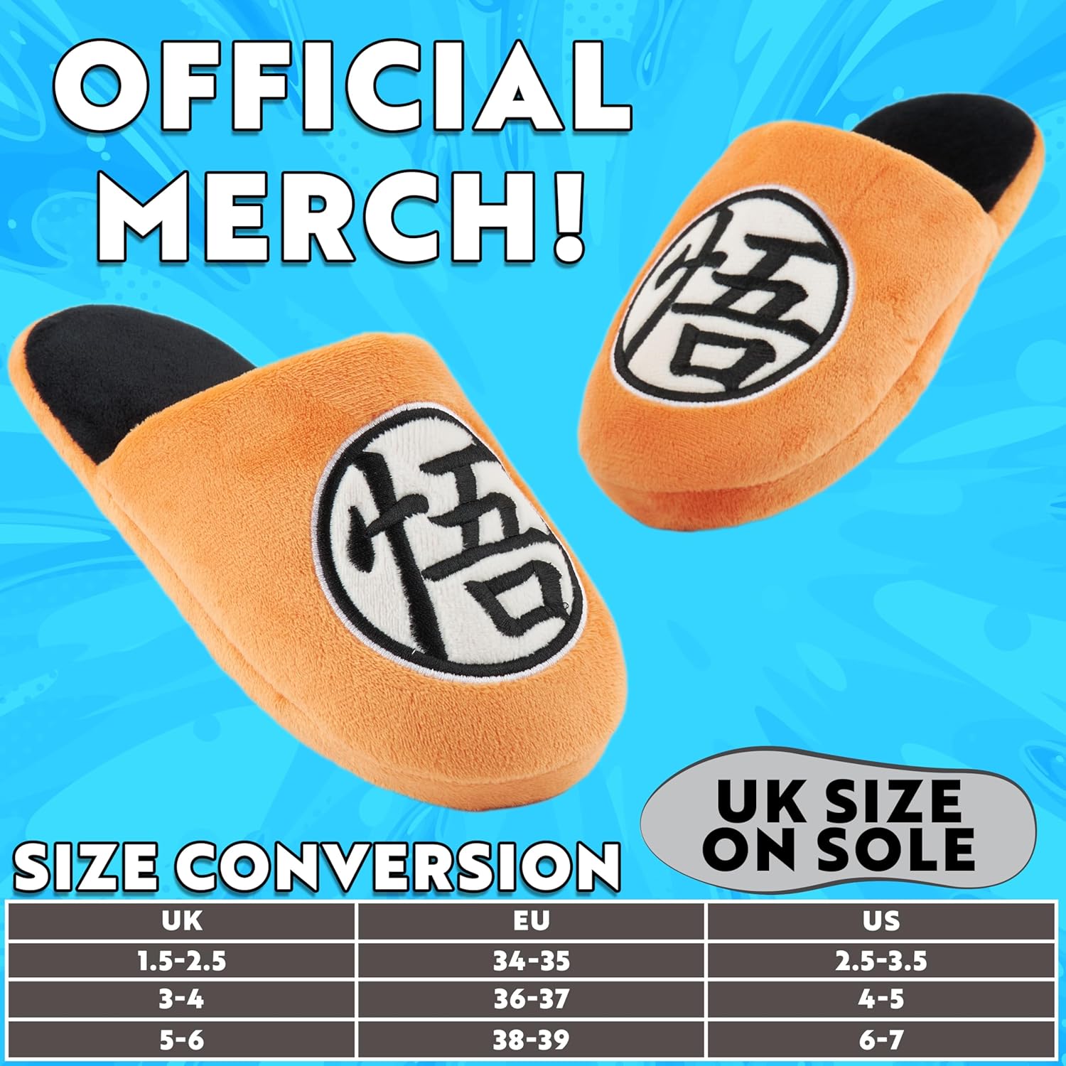 Get Trend Slippers for Boys, Teens, Size 2.5–7, Slip On Mules with Non Slip Sole, House Shoes, Anime Gifts for Boys - Image 6