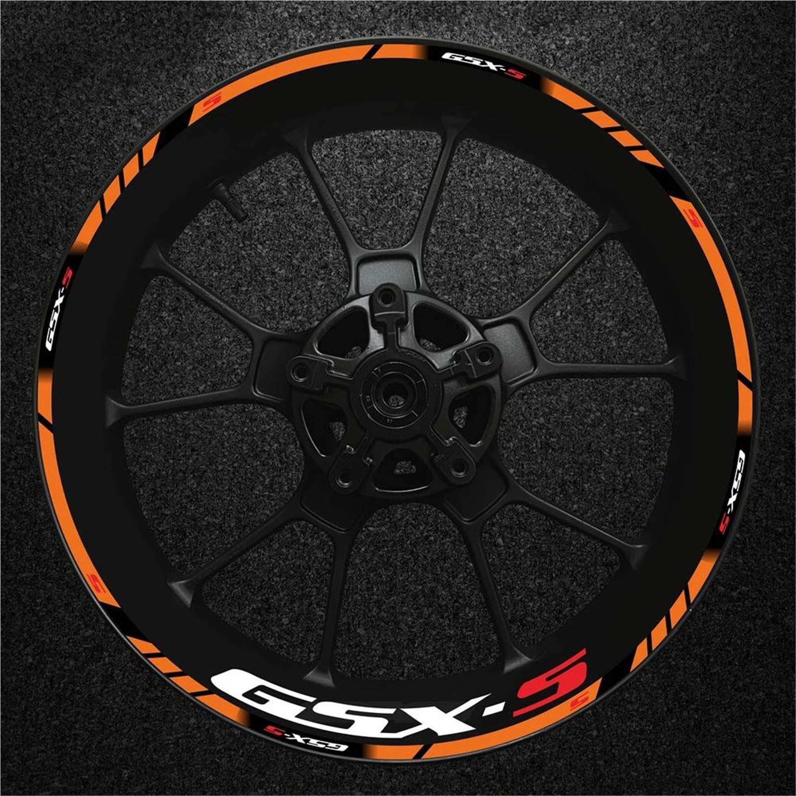 Full Set Motorcycle for Gsxs Wheel Sticker Stripe Reflective Rim for Suzuki Gsx-s Gsx-s750 Gsxs1000 750 1000 600 2024(Color7)