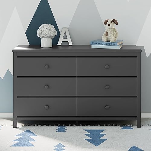 Miniatura 2 de Storkcraft Alpine - Cómoda de 4 cajones (gris)  Certificado GREENGUARD Gold, cómoda fácil de combinar para guardería y dormitorio de niños,