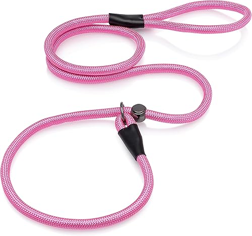 Miniatura 5 de 4Knines Correa de perro antideslizante duradera con palanca deslizante de metal ajustable, correa de cuerda de escalada de montaña, correa de