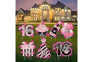 Sweet 16 Birthday Yard Signs