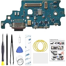 for Galaxy S21 Plus Charging Port Replacement US Version, USB-C Dock Board for Models SM-G996U SM-G996U1 SM-G996W, with Toolkit & Instruction