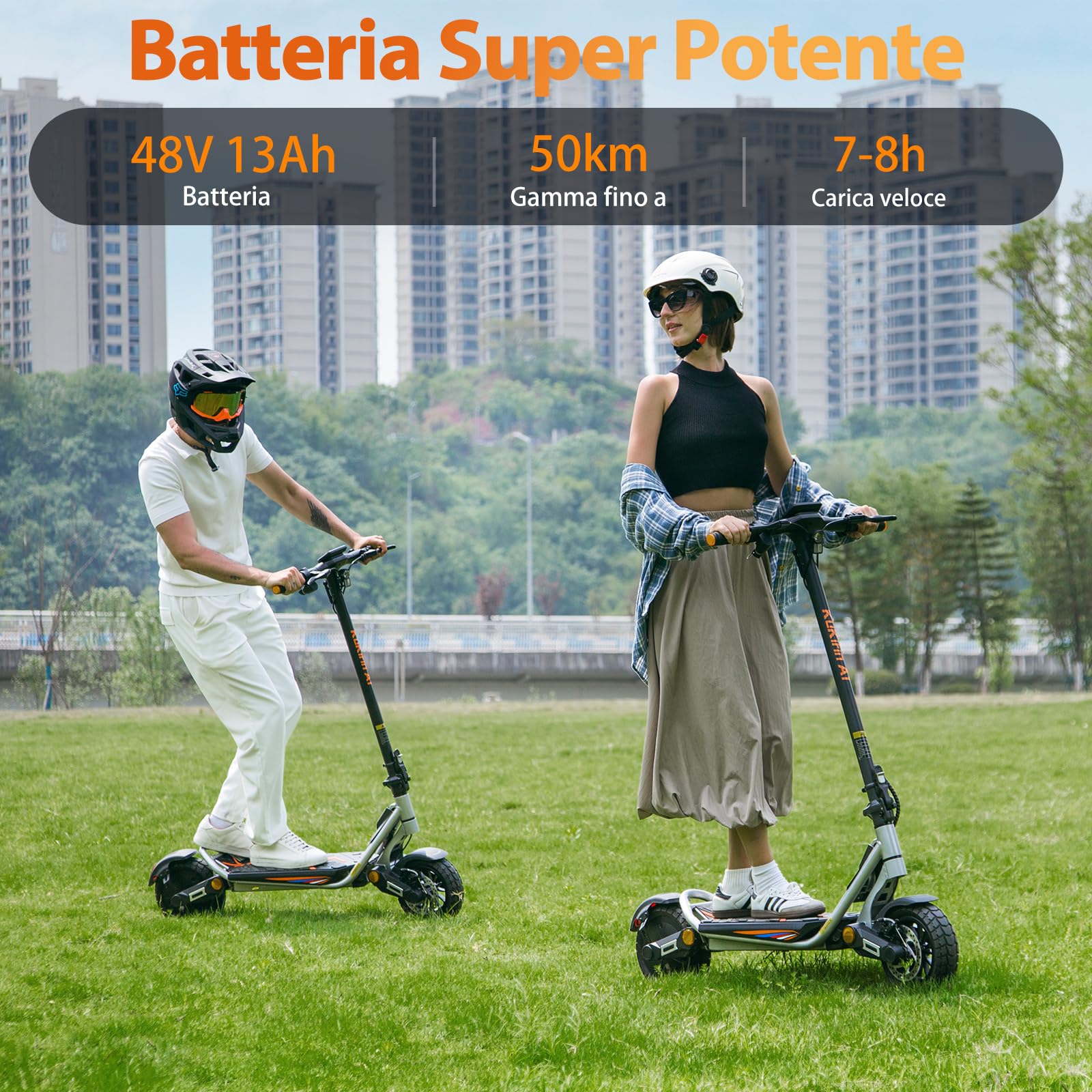 Monopattino Elettrico Adulto,Scooter Elettrico,Patinete Electrico,Autonomia di 45KM,Velocità Massima 25km/h,10"Pneumatici,Doppia Frenata,3Modalità di Velocità,Capacità di Carico120KG,A1
