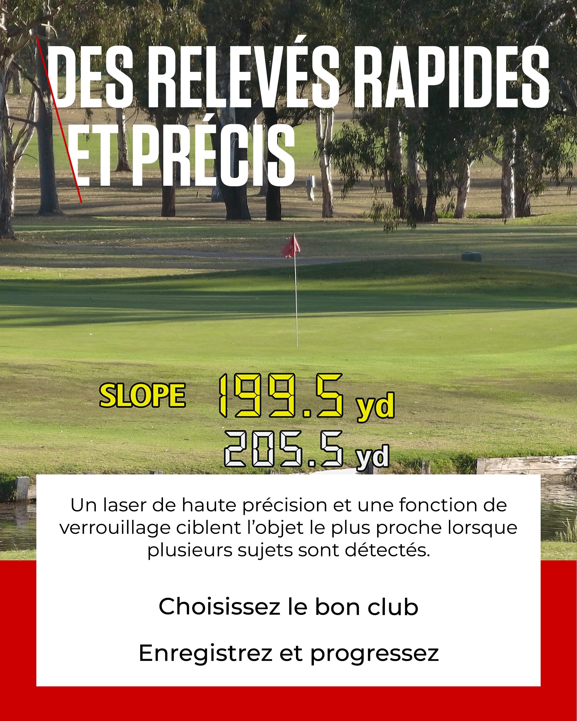 Canon PowerShot Golf Télémètre Laser Mesure de Distance 800 Yards avec capacité d’Enregistrement Photo/vidéo, Zoom Optique x6, stabilisation