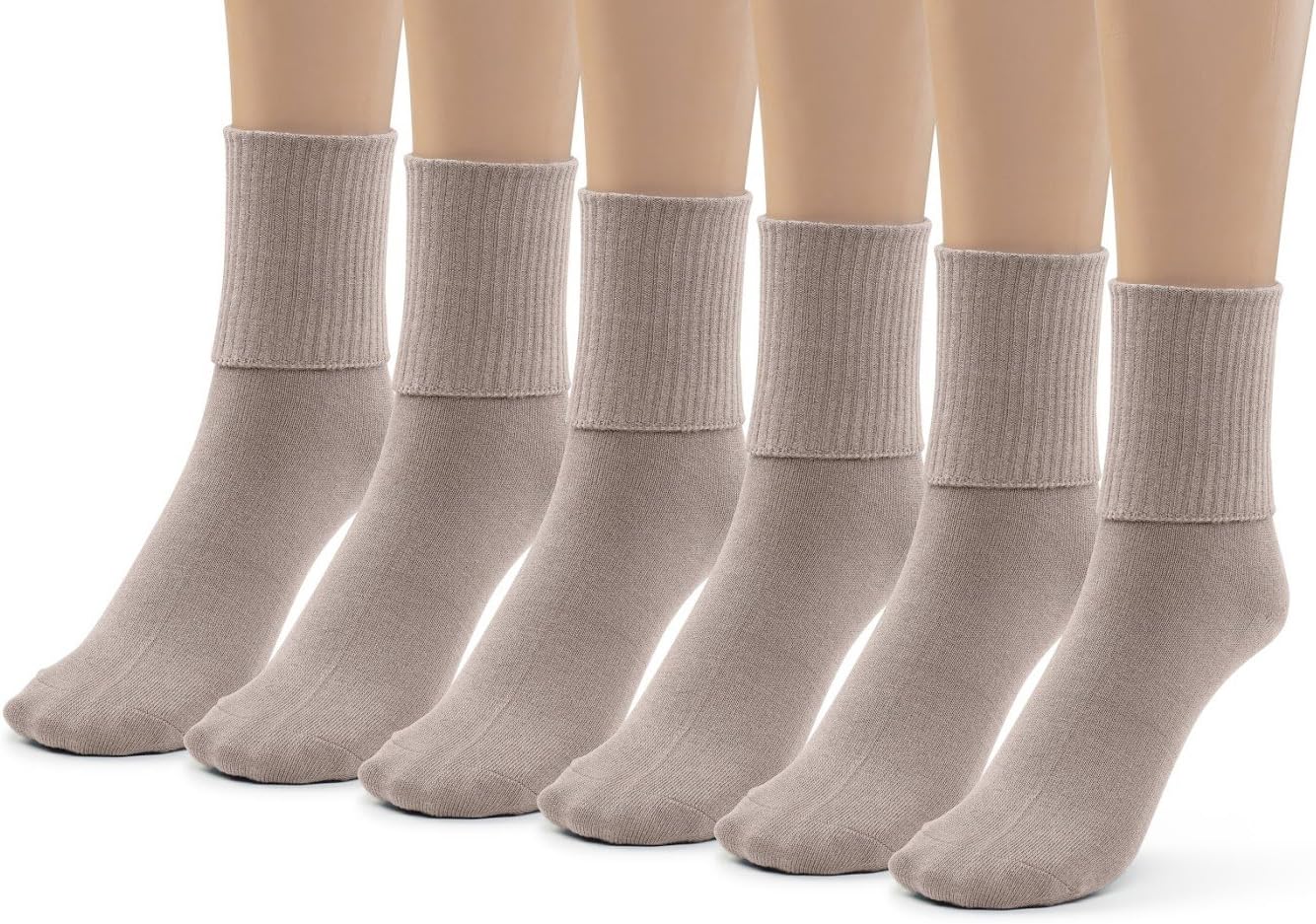 Silky Toes Womens Soft Rayon from Bamboo Socks | 3-6 Pairs Breathable Seamless Toe Crew Socks | Casual Dress Womans Socks
