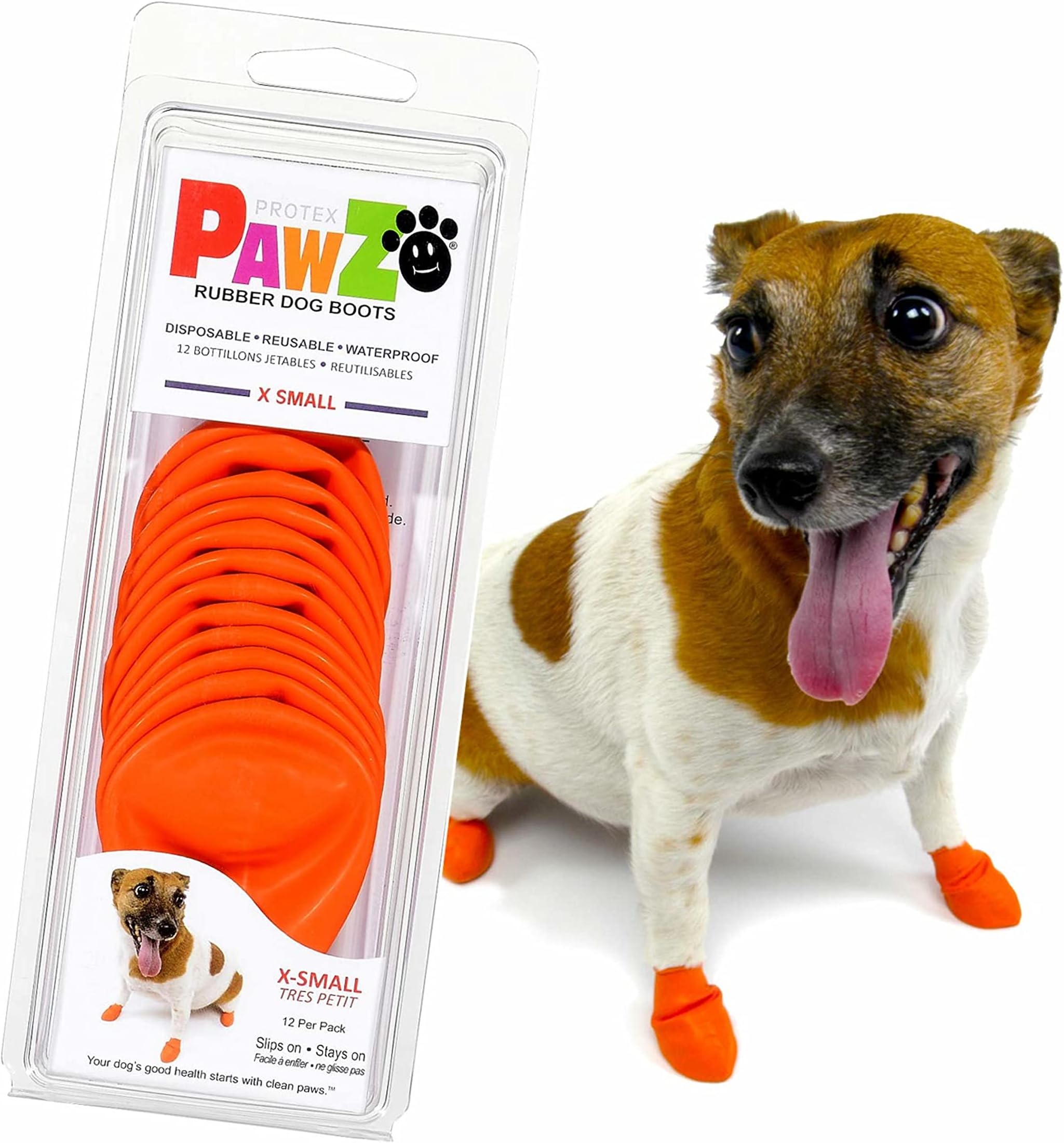 Pawz Dog - Dog Boots Oranges