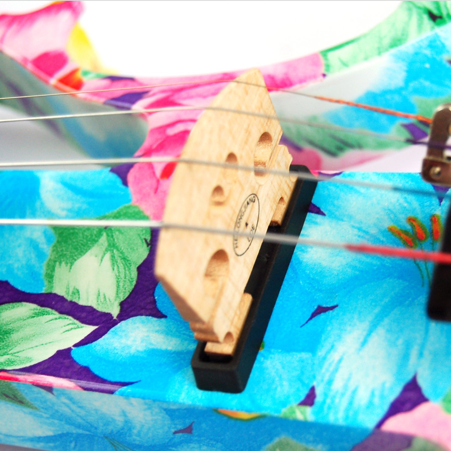 Aliyes - Violino elettrico professionale a mano da donna, silenzioso, 4/4, in legno massello, professionale, per principianti, per violino da viaggio, per spalla, 1002