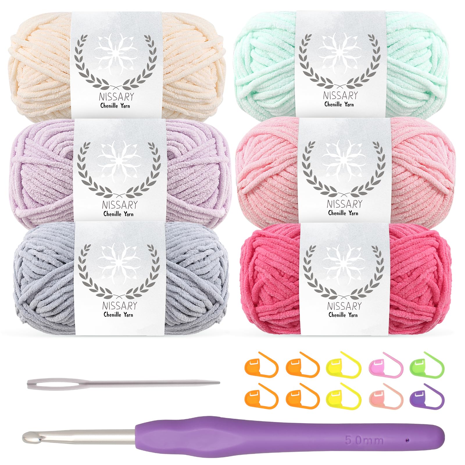 chenille wolle zum häkeln