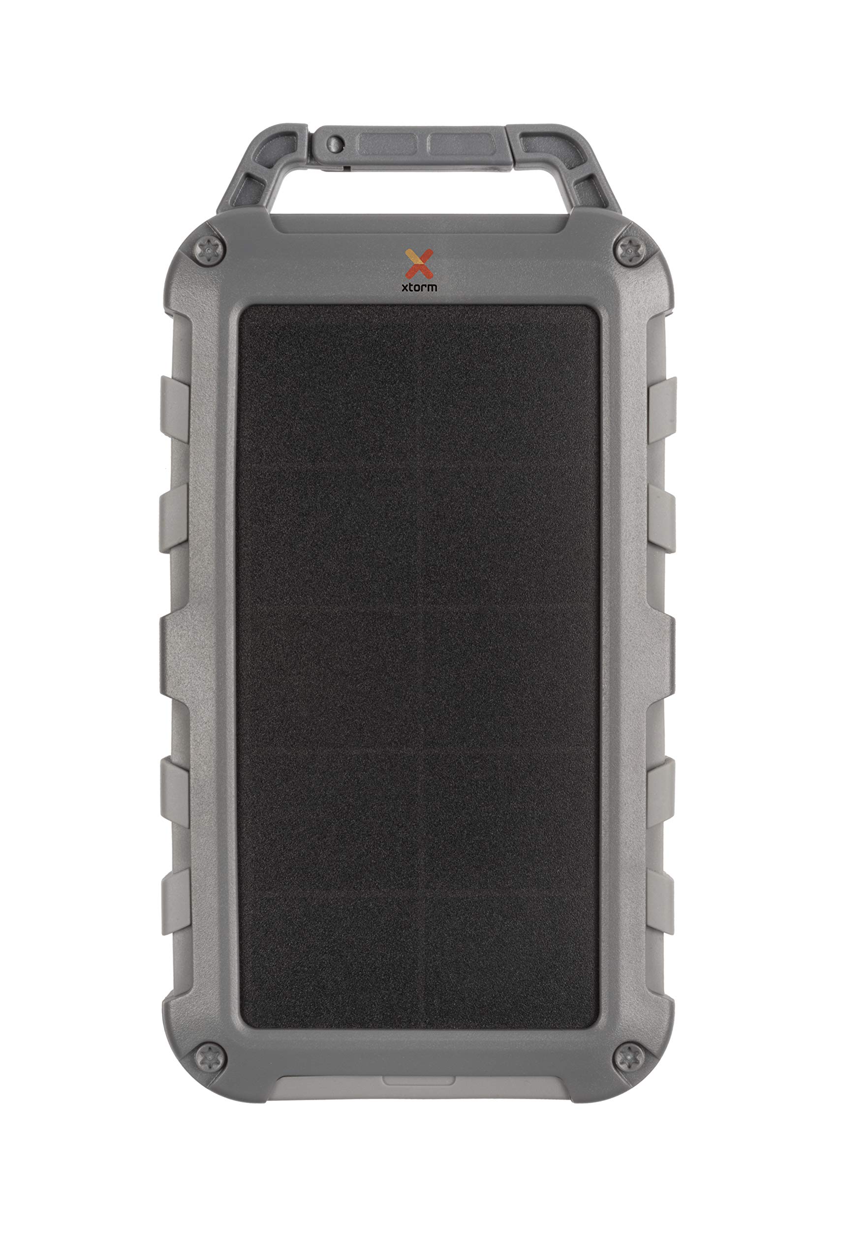 Xtorm 20W Fuel Series Solar Charger - 10,000mAh - Grey, Solaire Rechargeable, 3 Ports, Compatible avec Smartphone et Tablette