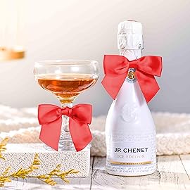 RainbowPana 120 Pack Christmas Luxury Twist Tie Bows, Red 3 Satin Ribbon Pretied Bows, Premade Craft Decoration for Package Cake Pop Basket Favors Cookie Candy, Gift Wrapping Baby Shower Wedding