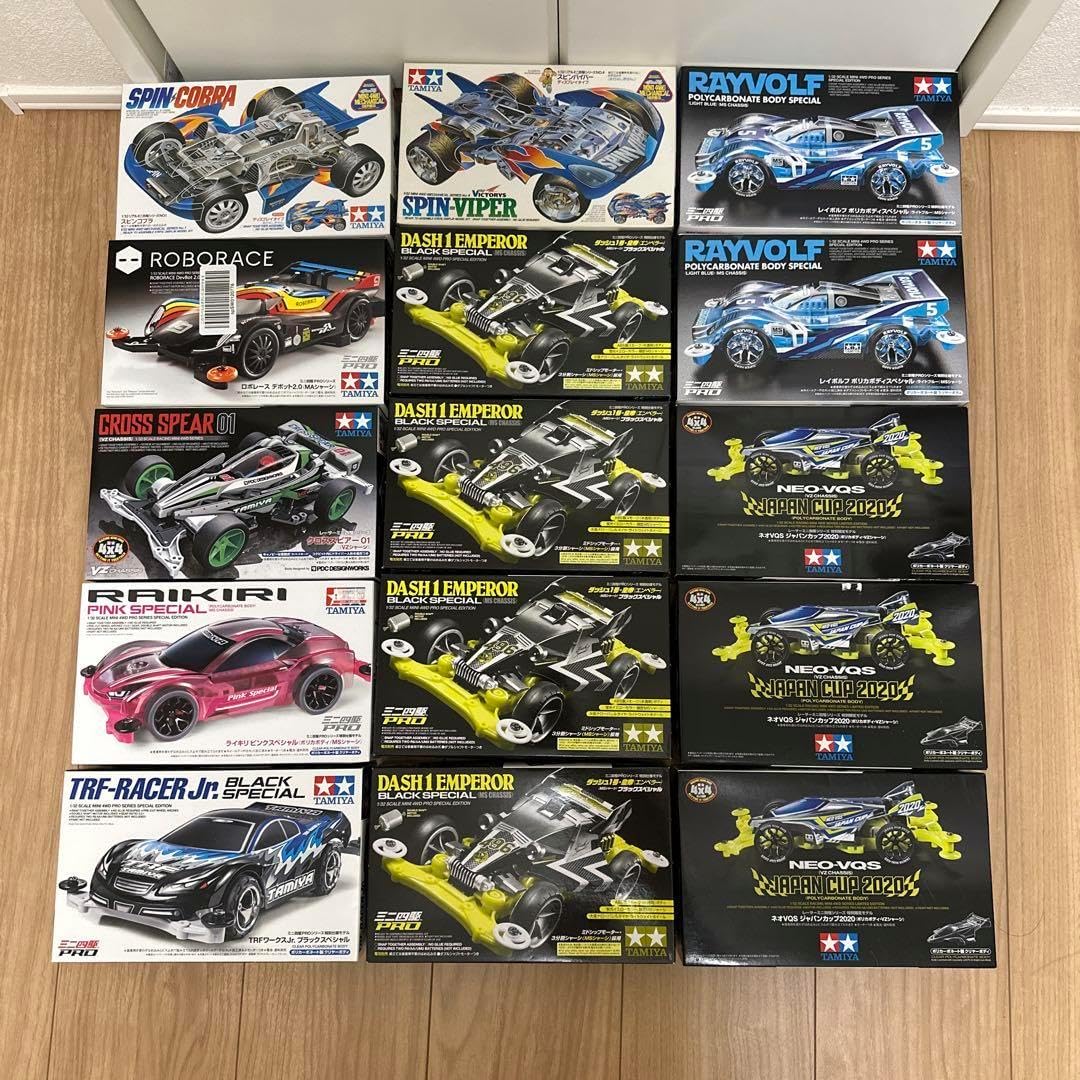 ミニ四駆REVシリーズ キットセット 6種 + キャッチャー(レッド) タミヤ