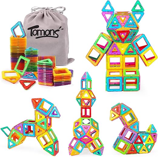 Tomons Building Blocks Tiles for Kids,