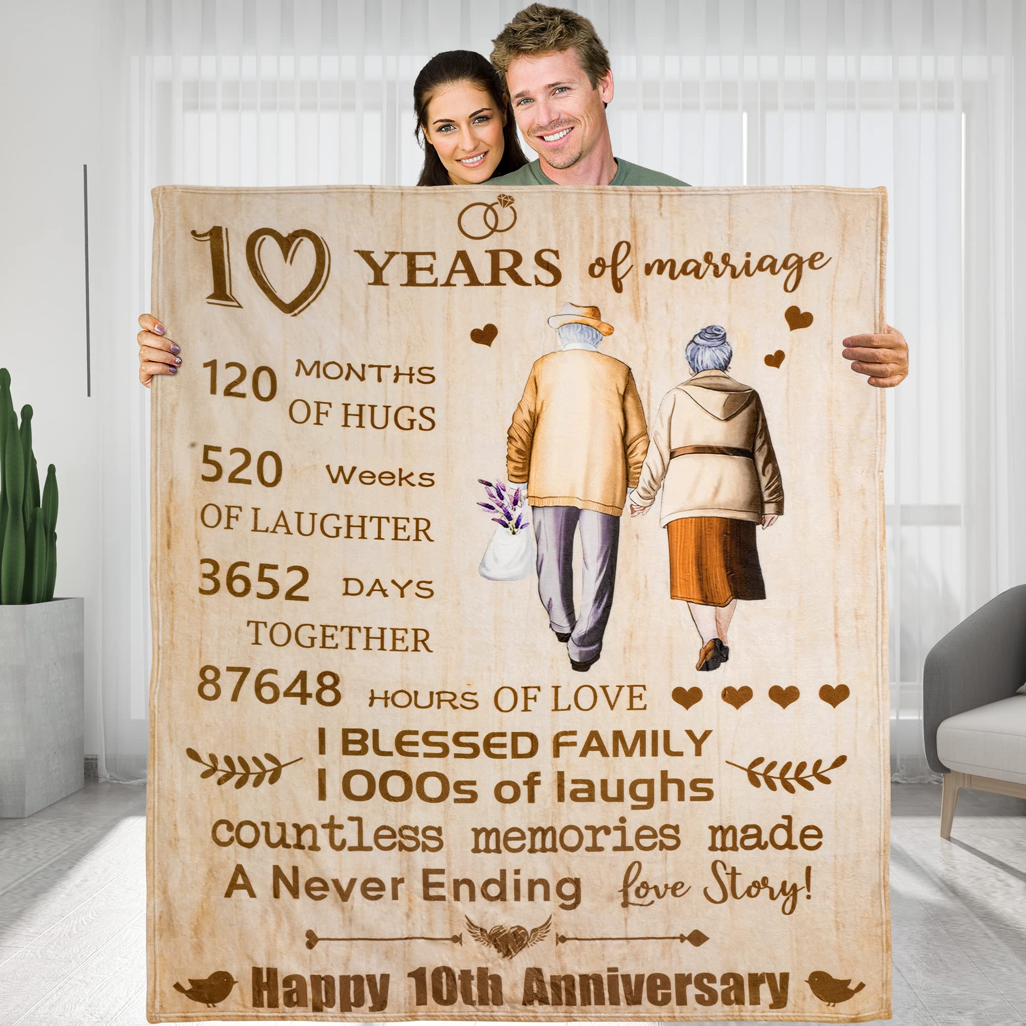 10 Year Anniversary Gifts Traditional List 10 Years Of Love