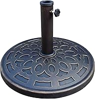 Vista 9 de Bond Manufacturing 60474A Gaelen - Base para paraguas (26.5 lbs, 26.5 lbs, bronce antiguo)