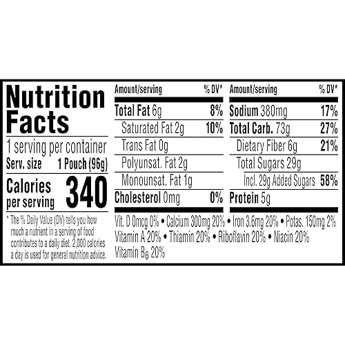 Miniatura 8 de Kellogg's Pop-Tarts - Pasteles tostadores de desayuno hechos con grano entero, caramelo esmerilado, 21.1 onzas (72 unidades)