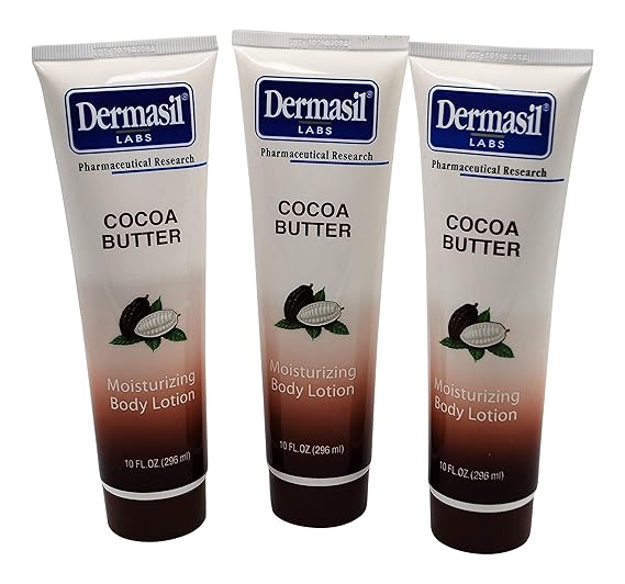 Dermasil COCOA BUTTER moisturizing Body Lotion 10 fl oz