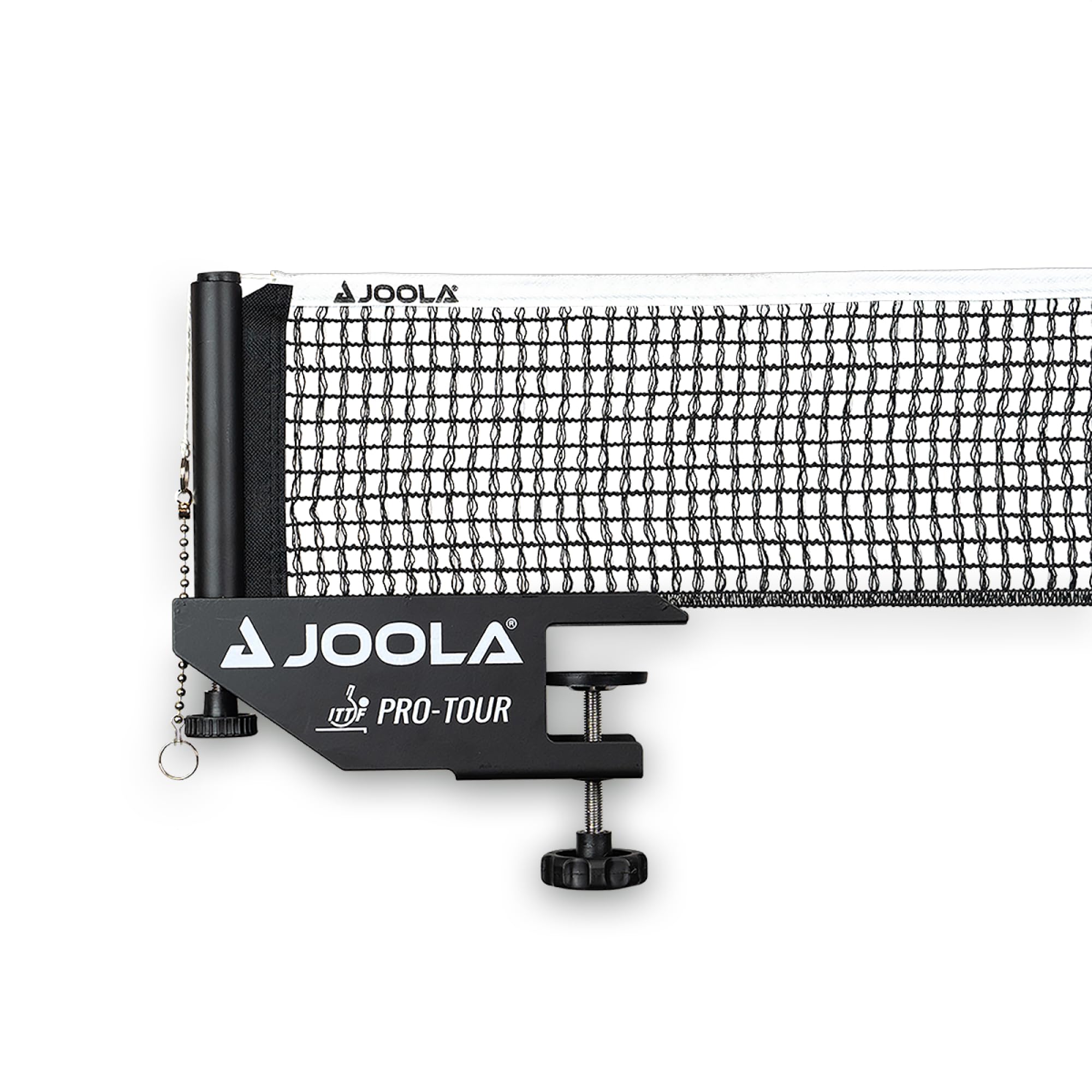 Joola Post-Set Pro Tour Tischtennisnetz, Schwarz, 152 cm