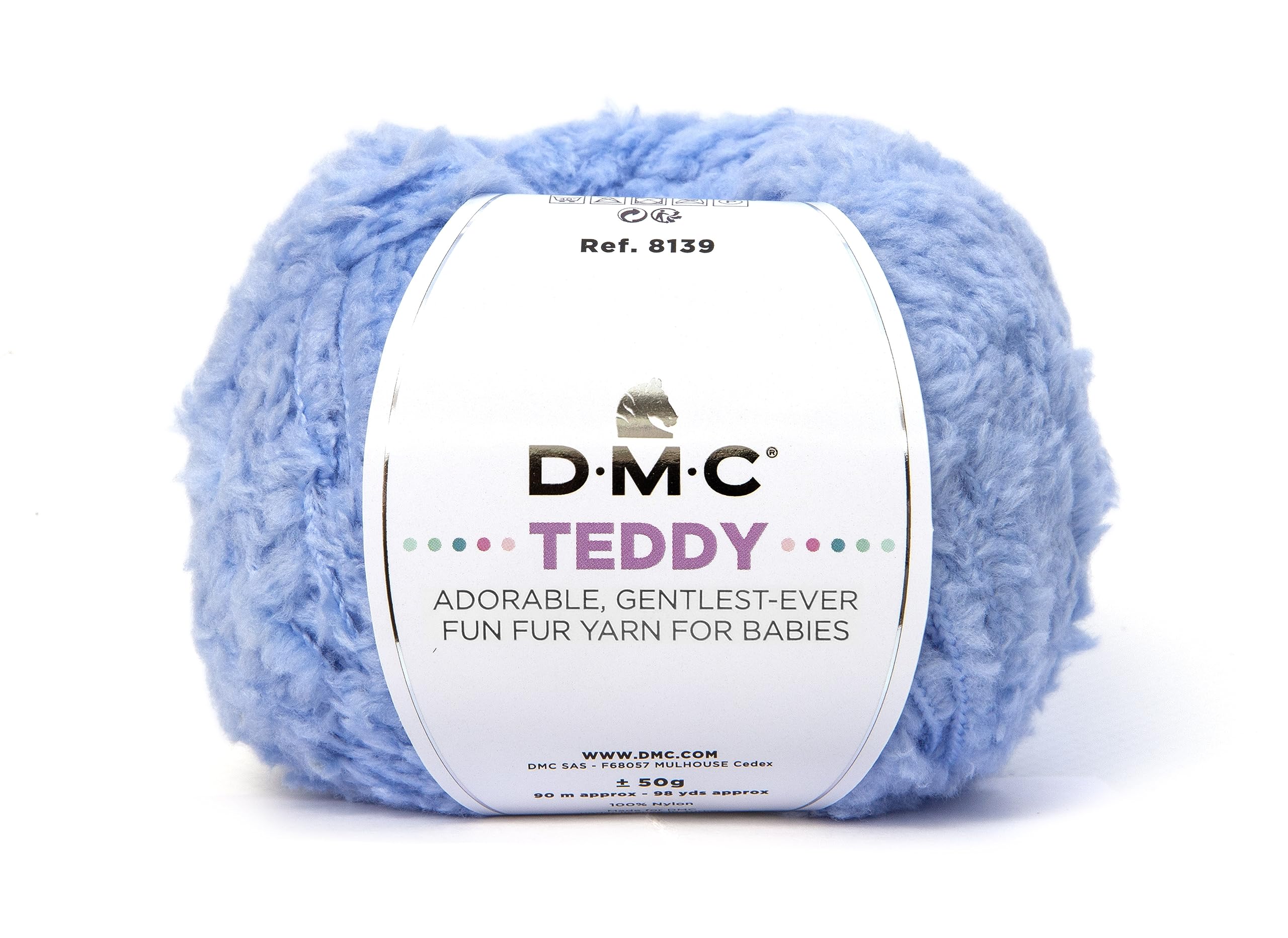 Amazon.co.jp: DMC ファーヤーン TEDDY テディ 並太 90m 50g玉 #315 薄