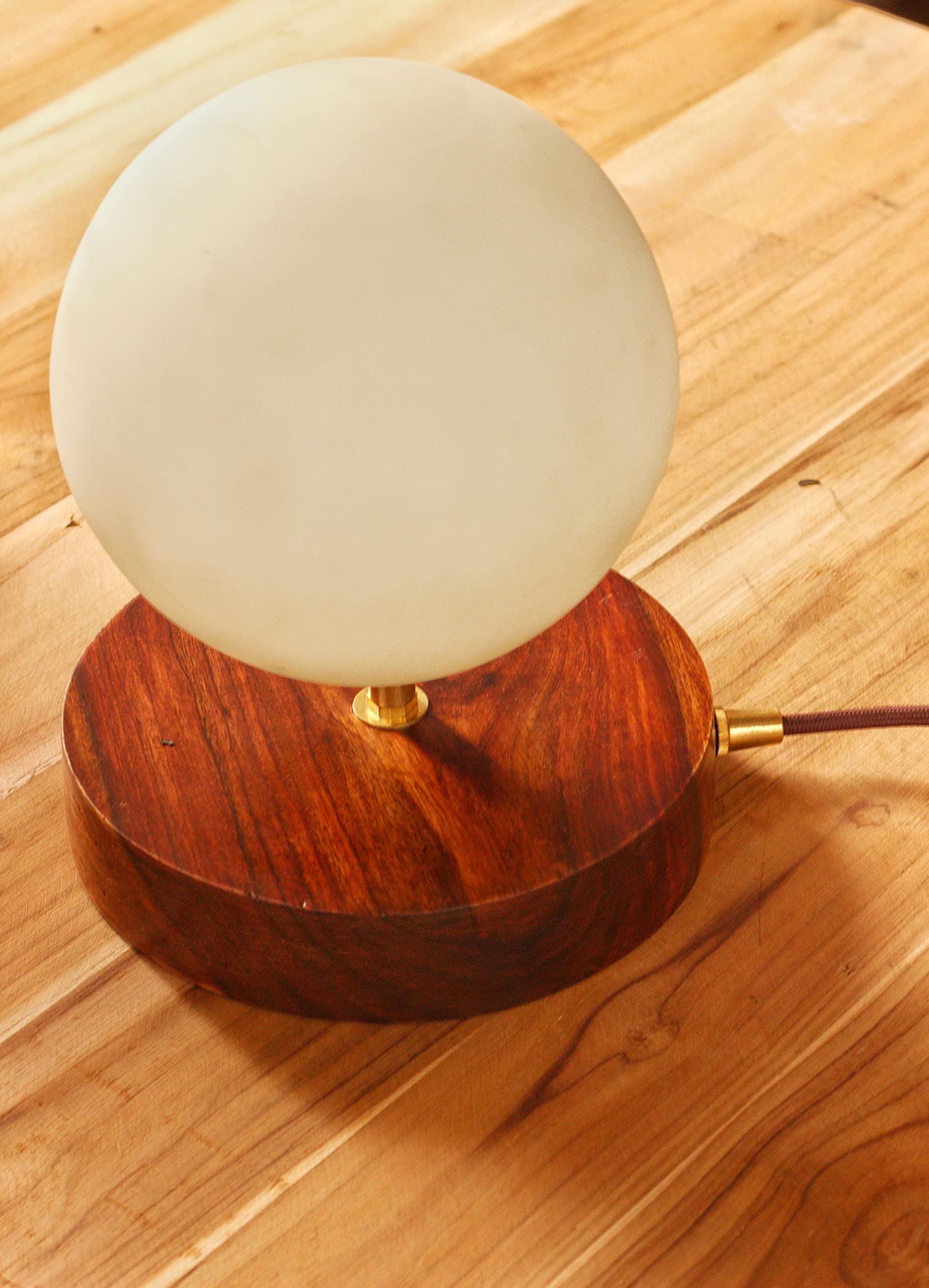 Smokestack Works The MOONGLASS Table Lamp