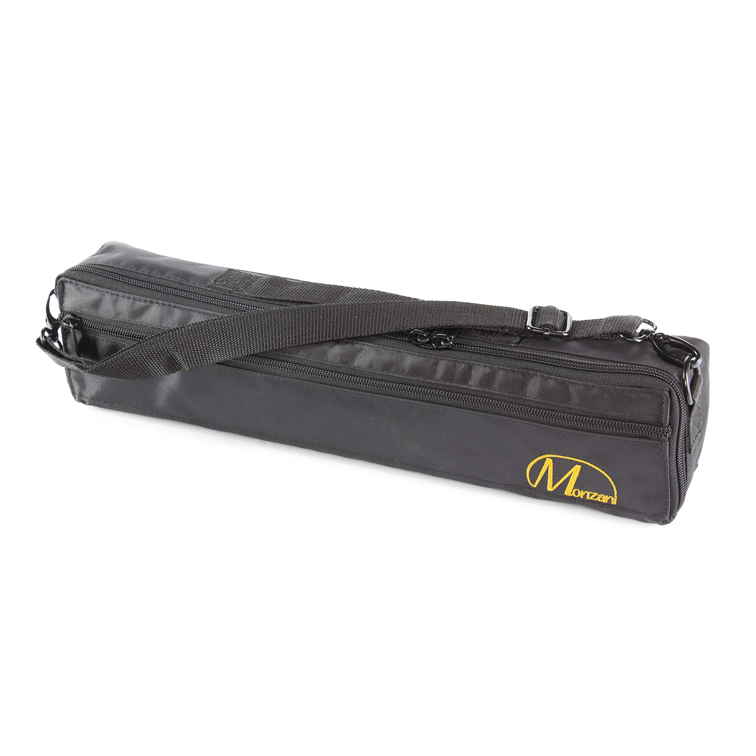 Monzani MZFL-370 Querflöte, Japanisches Neusilber, Geschlossene Klappen, E-Mechanik, C-Fuß, Stimmung C, Inklusive Etui, Ideal für Anfänger und Wiedereinsteiger, Warmer Klang, Italienische Polster und